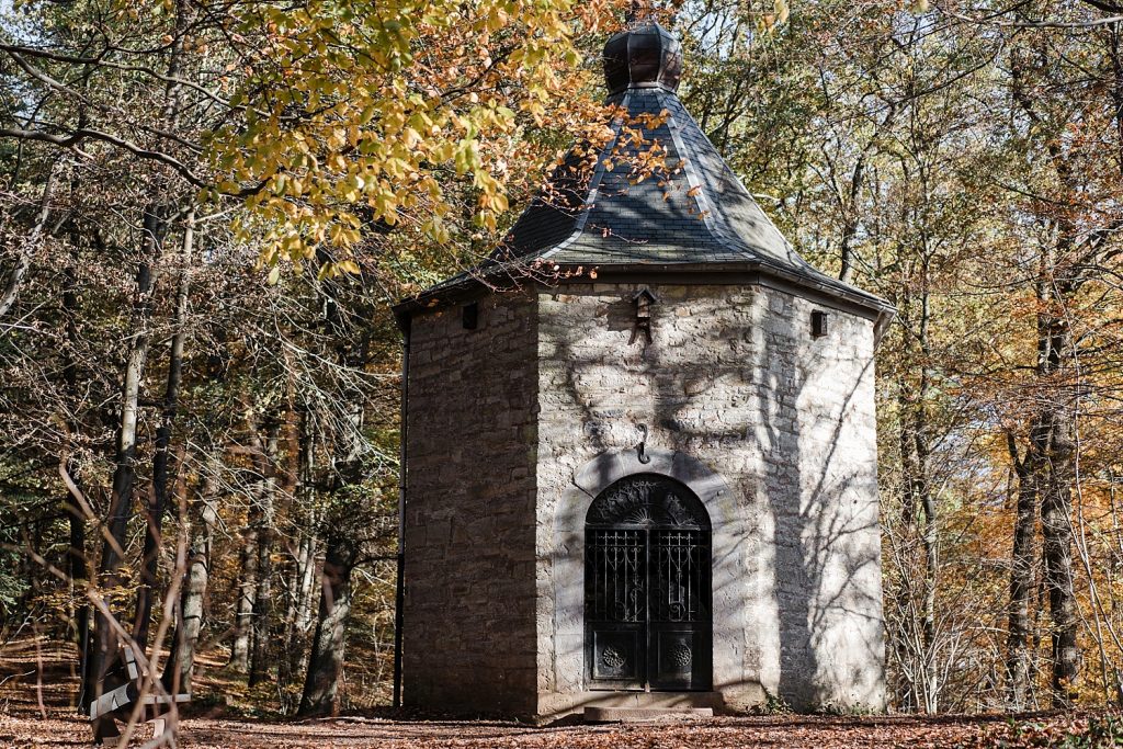 Malmedy totemus Ardennes Belgique Randonnée famille le calvaire 