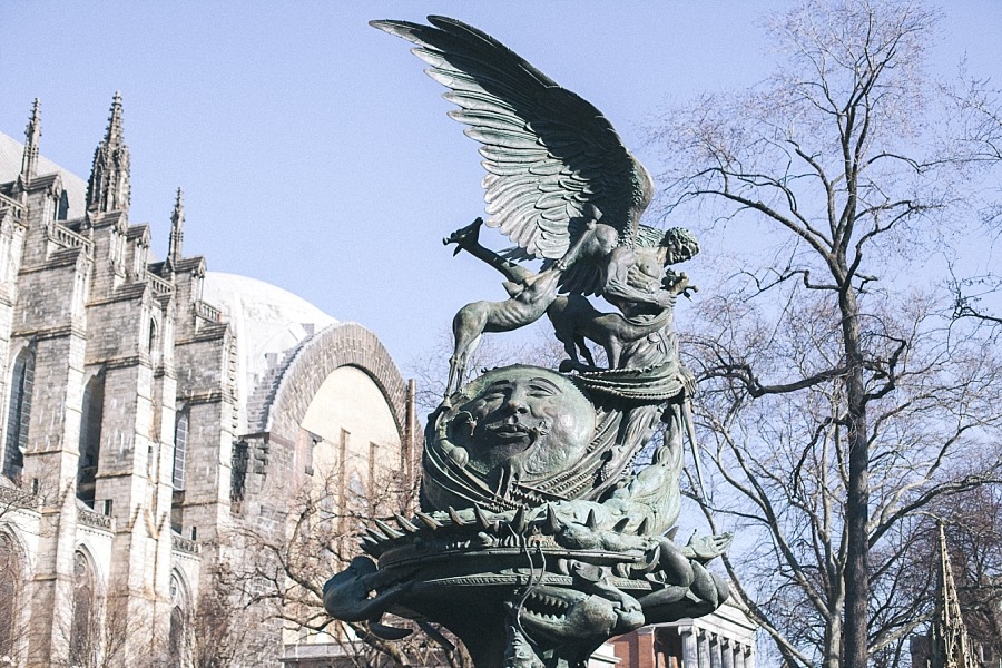 new york nyc Manhattan central park harlem Cathédrale Saint John the divine