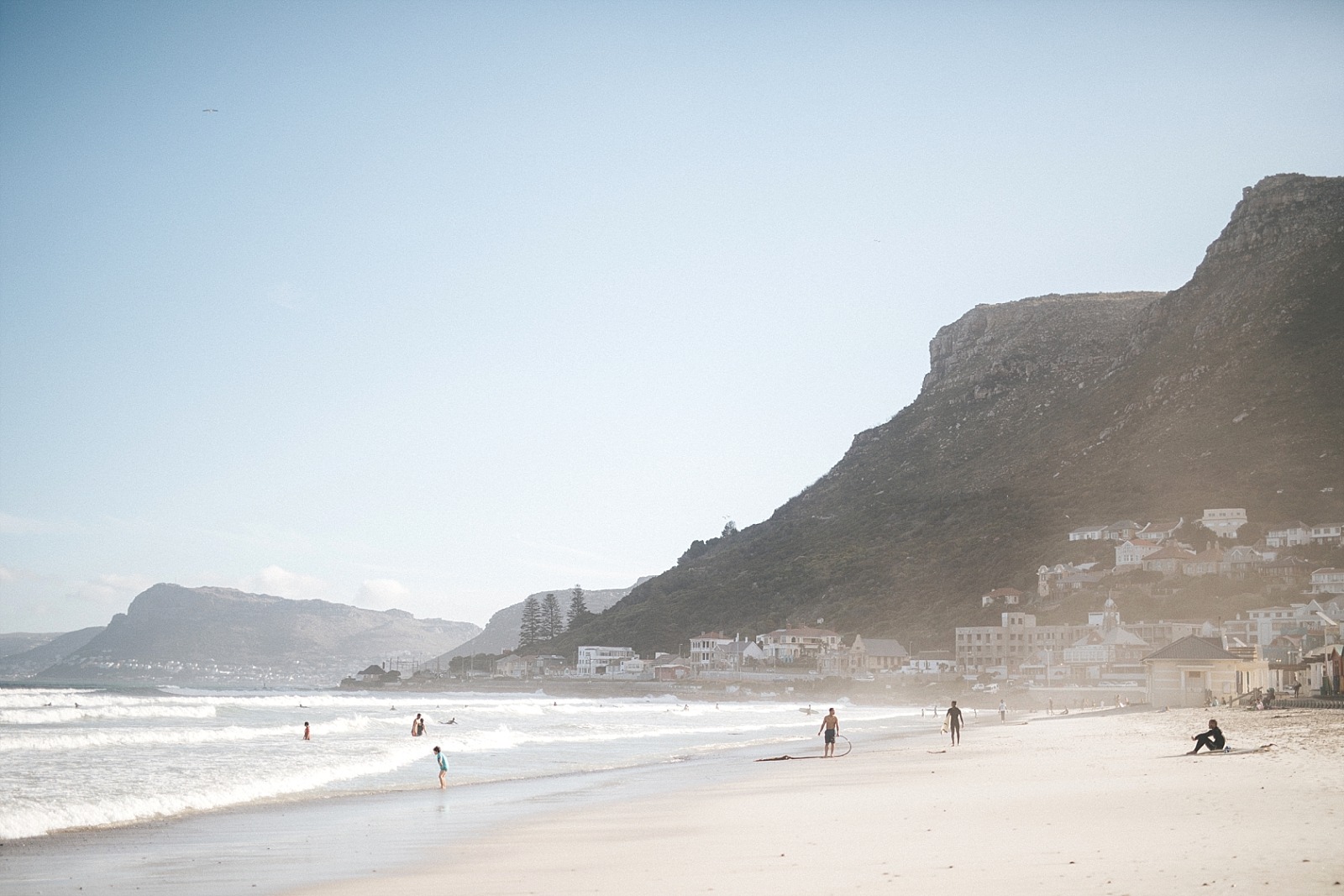 Cape town muizenberg afrique du sud 