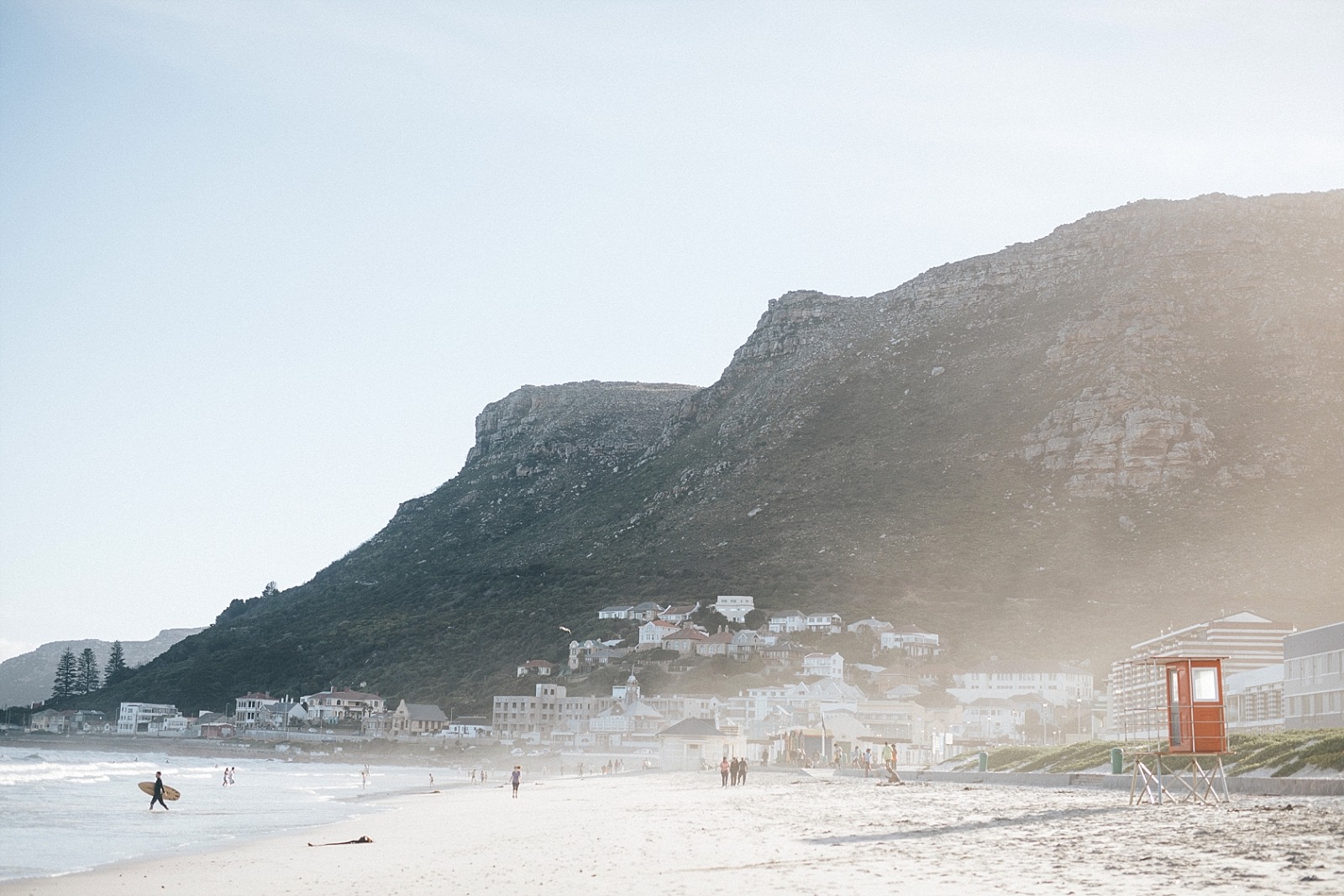 Cape town muizenberg afrique du sud 