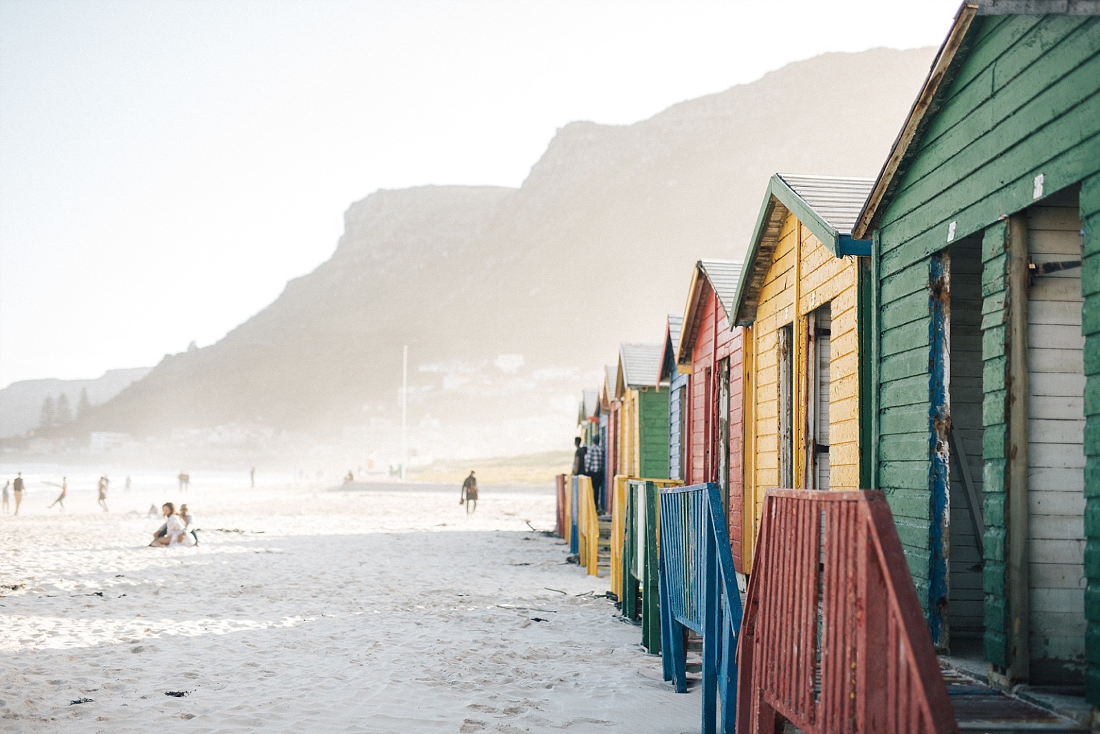 Cape town muizenberg afrique du sud 