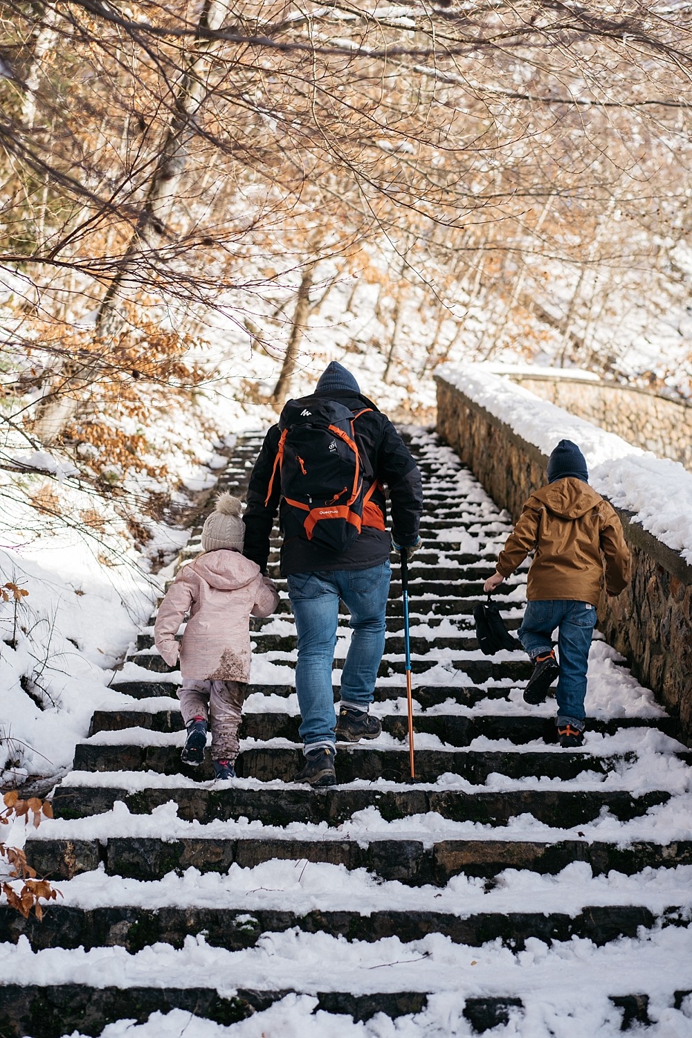 Cantons de l'est lac eupen randonnée neige Belgique barrage vesdre forêt hertogenwald