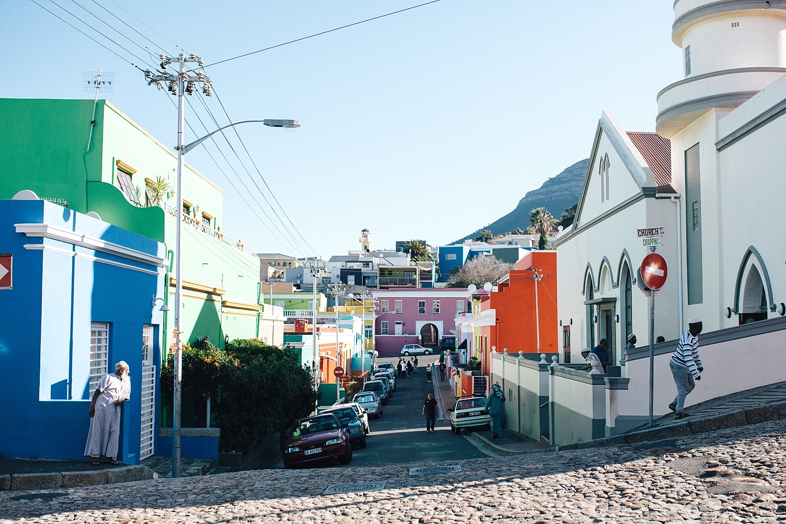 quartier de bo-kaap cape town afrique du sud