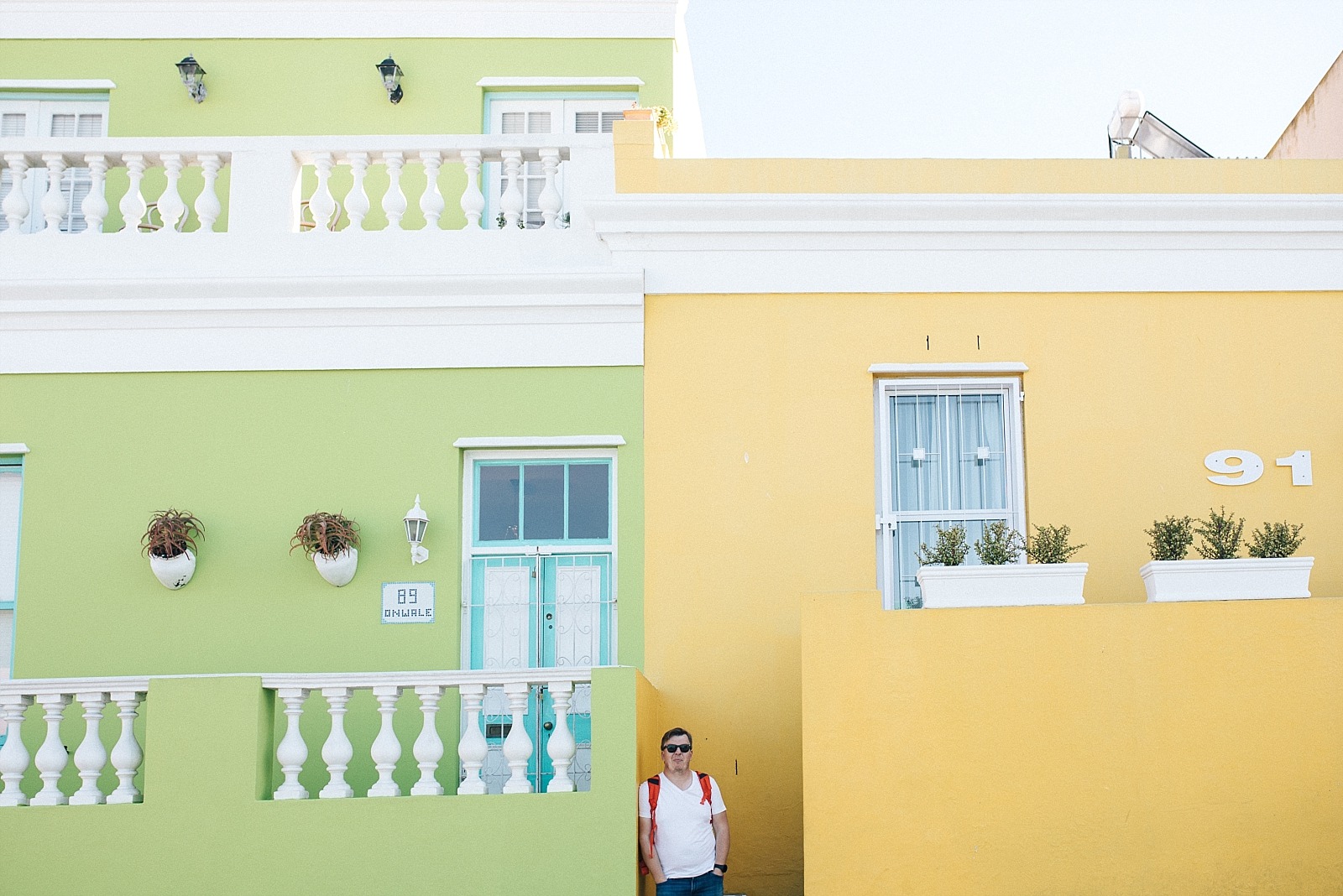 quartier de bo-kaap cape town afrique du sud