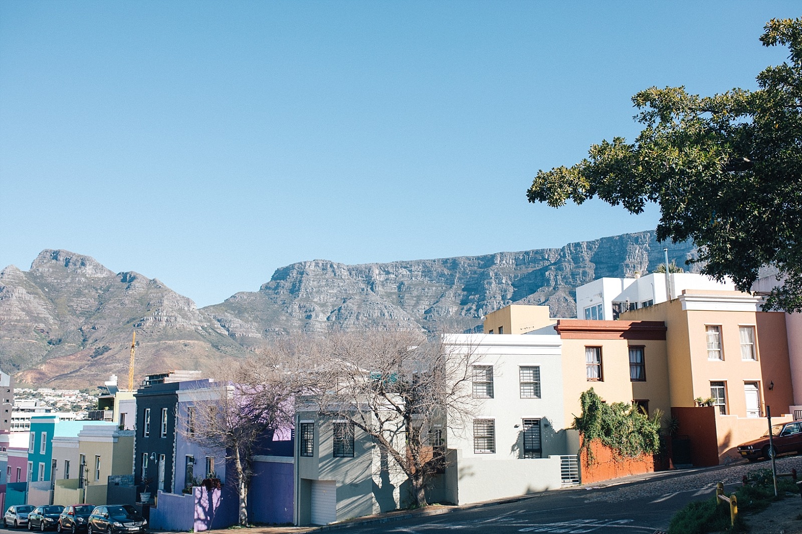 quartier de bo-kaap cape town afrique du sud