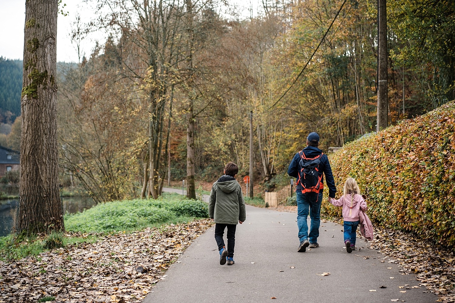 ville de Stavelot Totemus promenade Belgique 