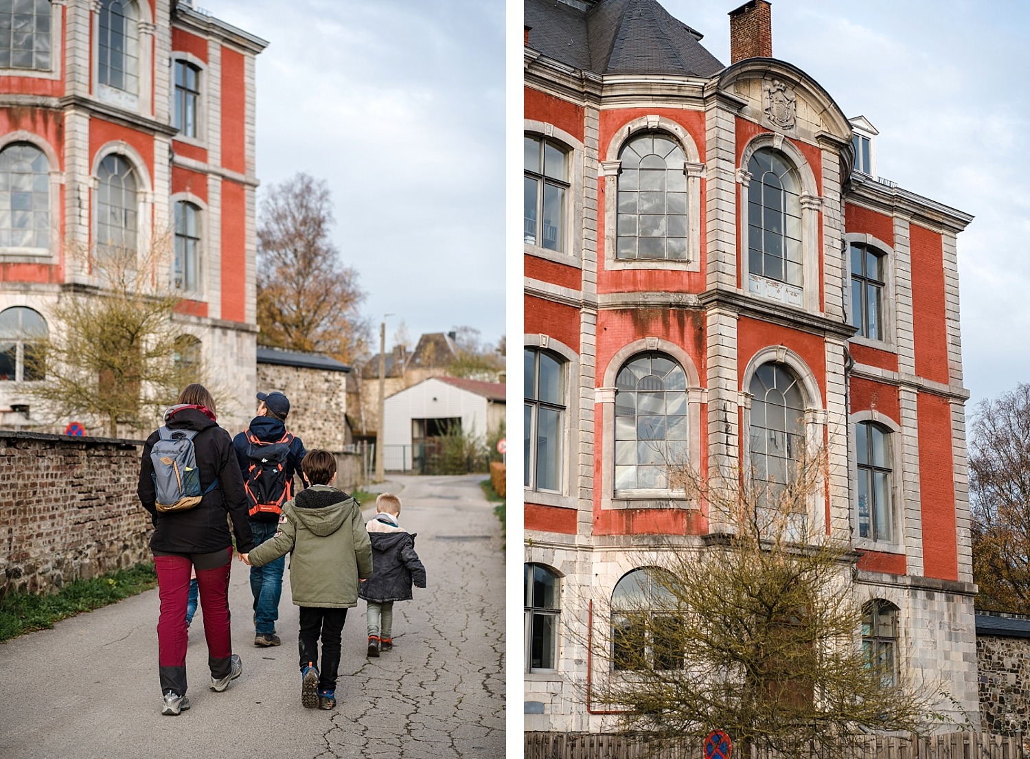 ville de Stavelot Totemus promenade Belgique 