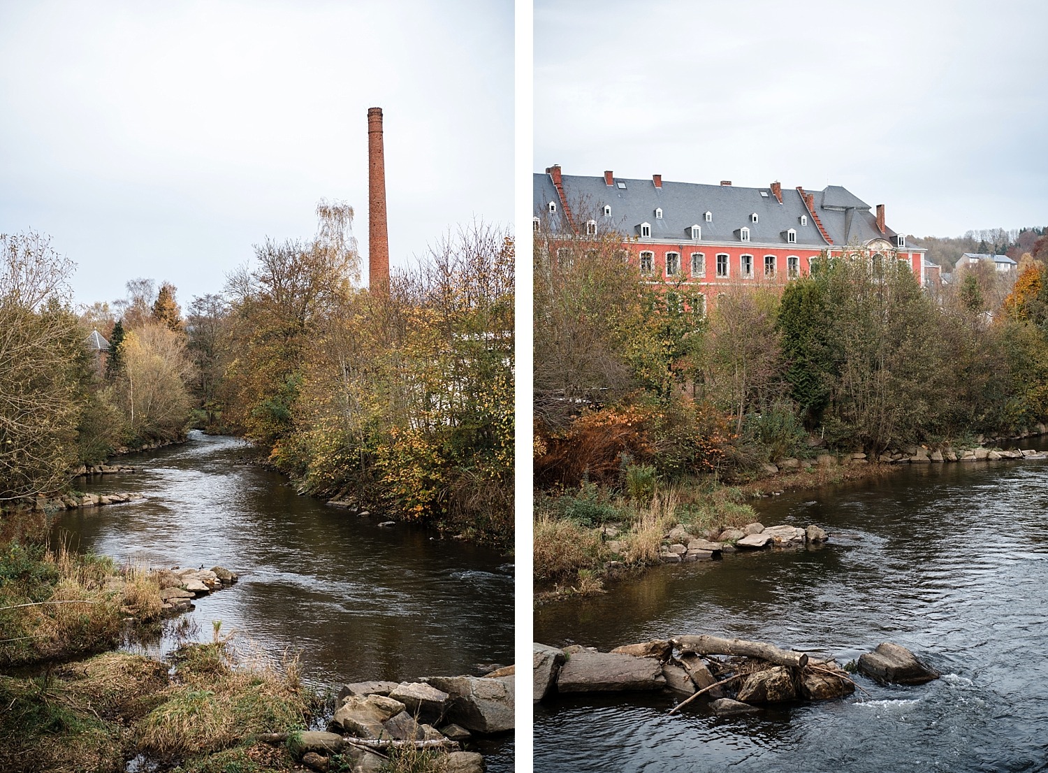 ville de Stavelot Totemus promenade Belgique 