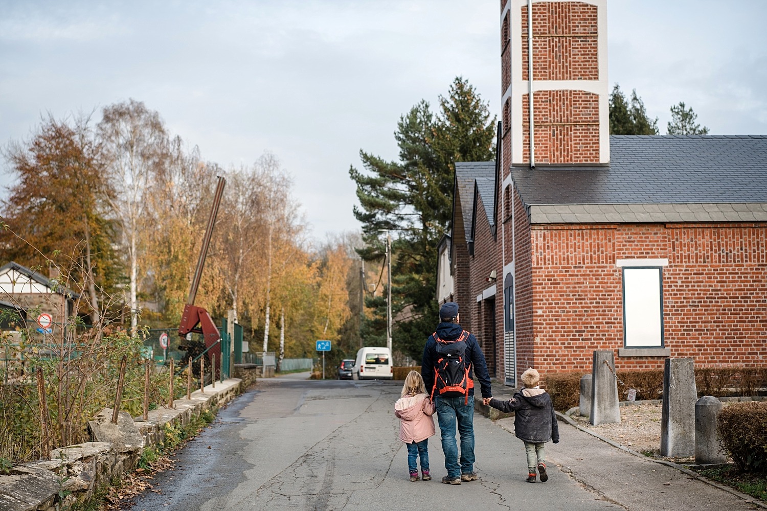 ville de Stavelot Totemus promenade Belgique 