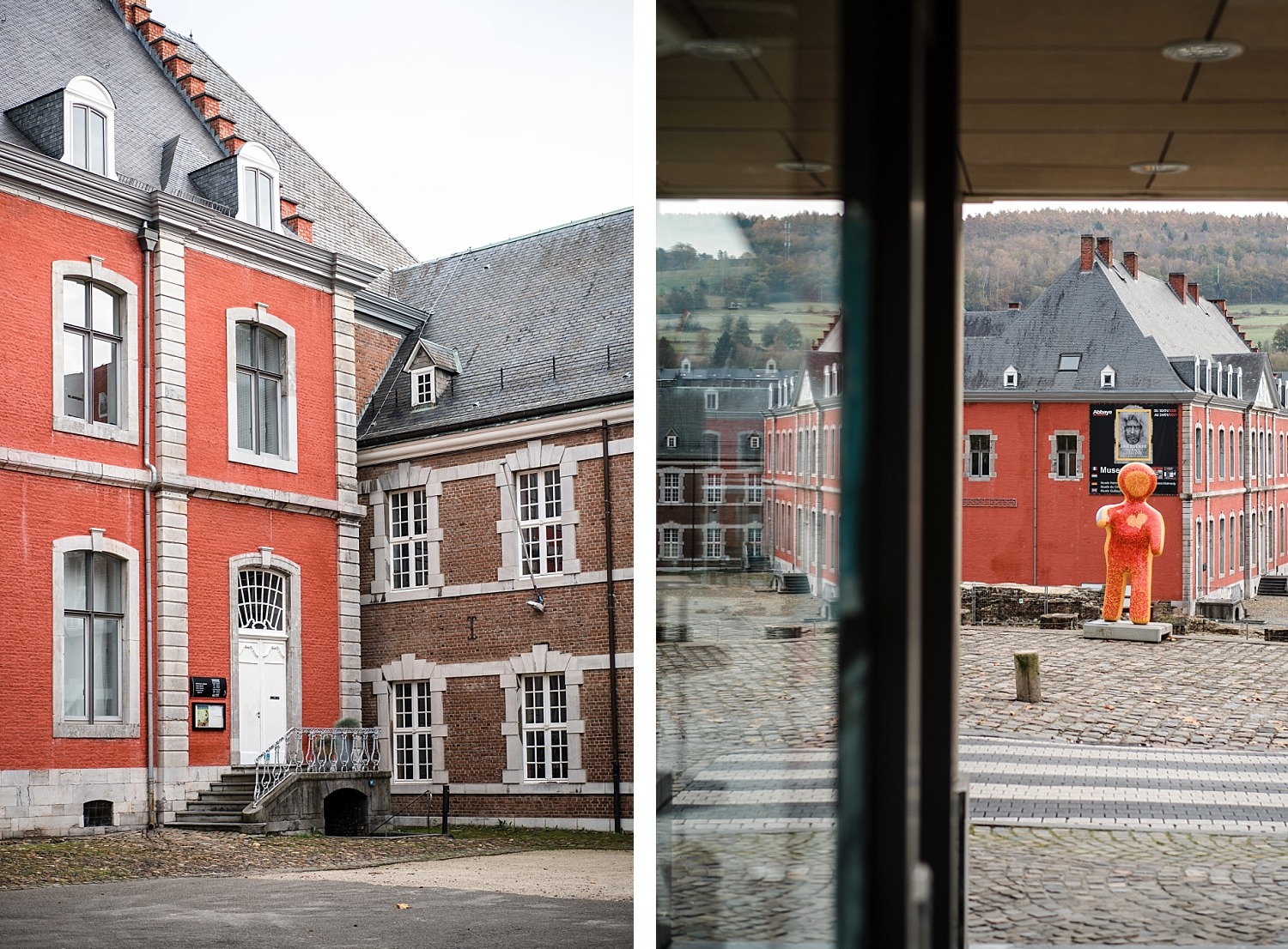 ville de Stavelot Totemus promenade Belgique 