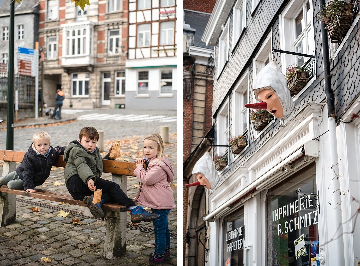 ville de Stavelot Totemus promenade Belgique 