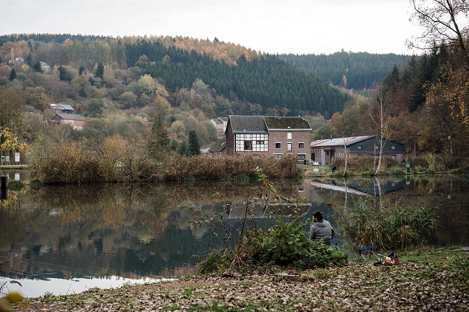 ville de Stavelot Totemus promenade Belgique 