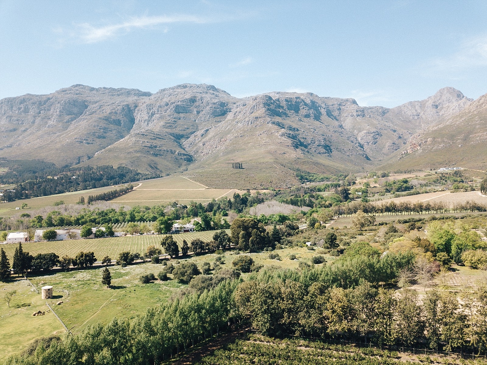 Cape town stellenbosch vignoble afrique du sud