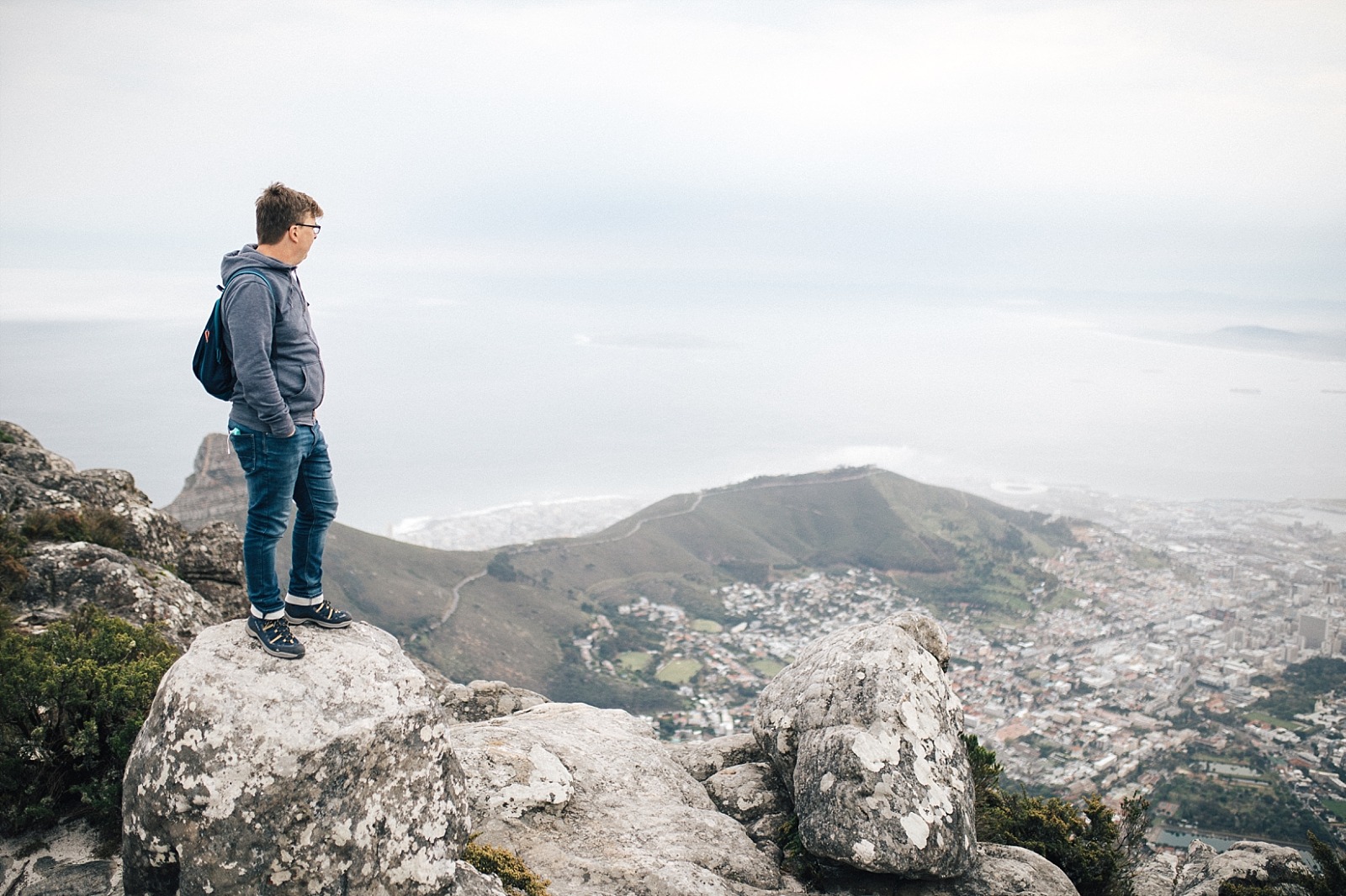 Cape town afrique du sud table mountain