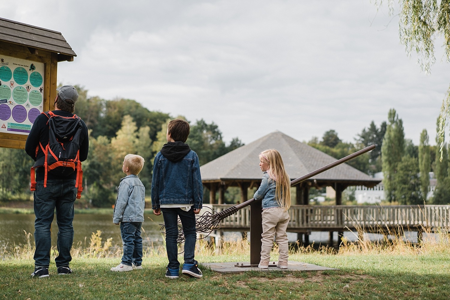 vielsam haute ardenne totemus promenade en famille