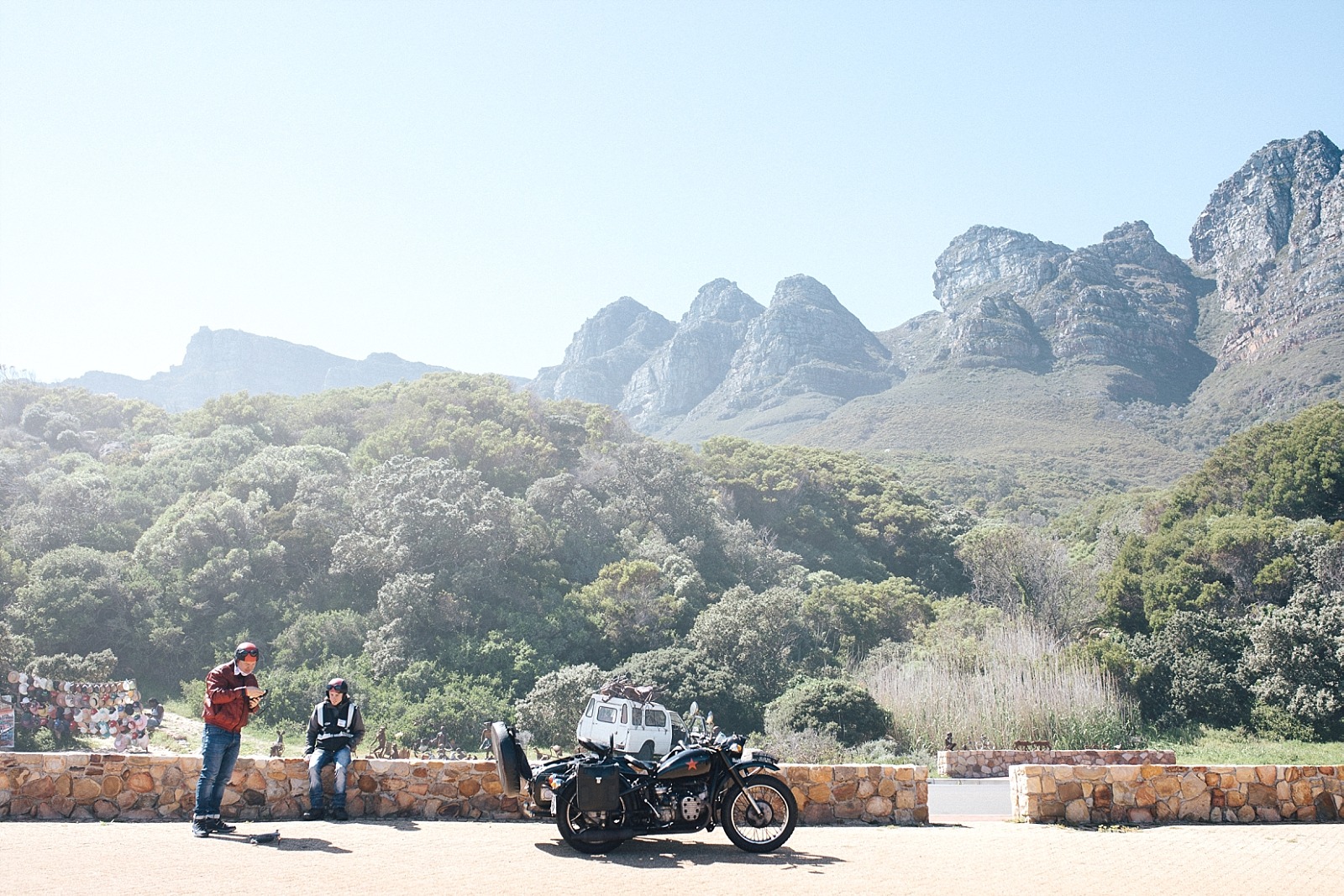 Cape Town afrique du sud Sea Point  cape sidecar adventures