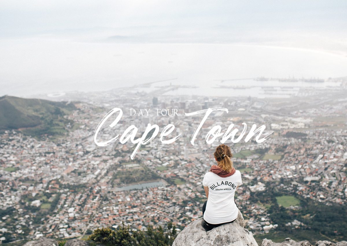 Cape town afrique du sud table mountain