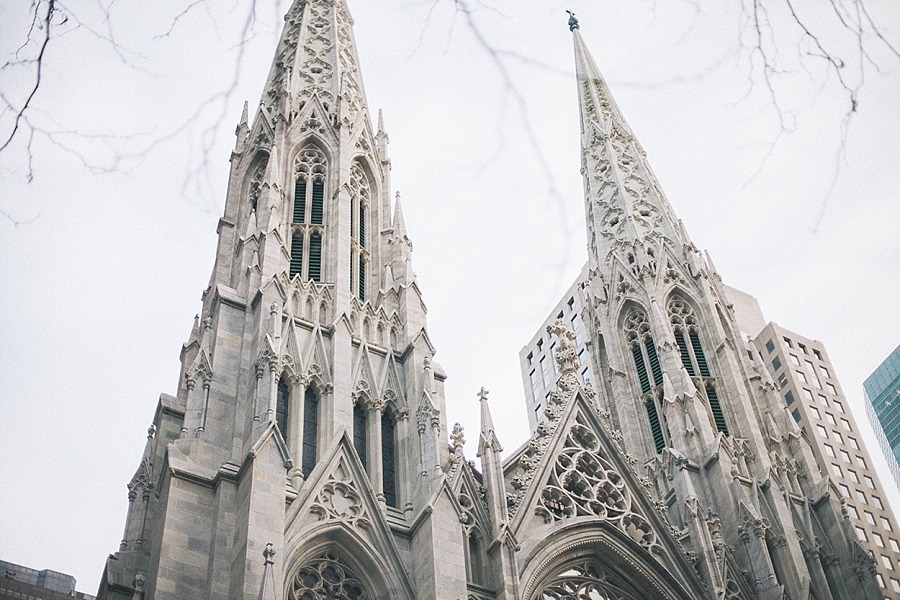 New york city manhattan USA Cathédrale Saint Patrick