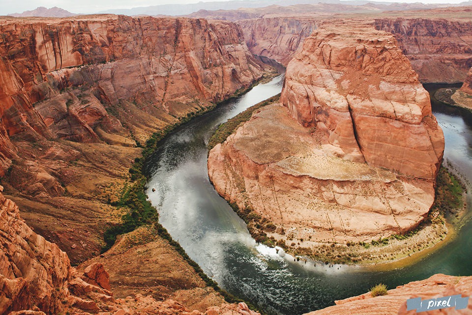 canyons américains horseshoe bend