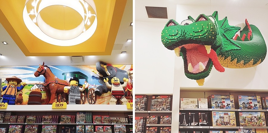 NYC Broadway lego store