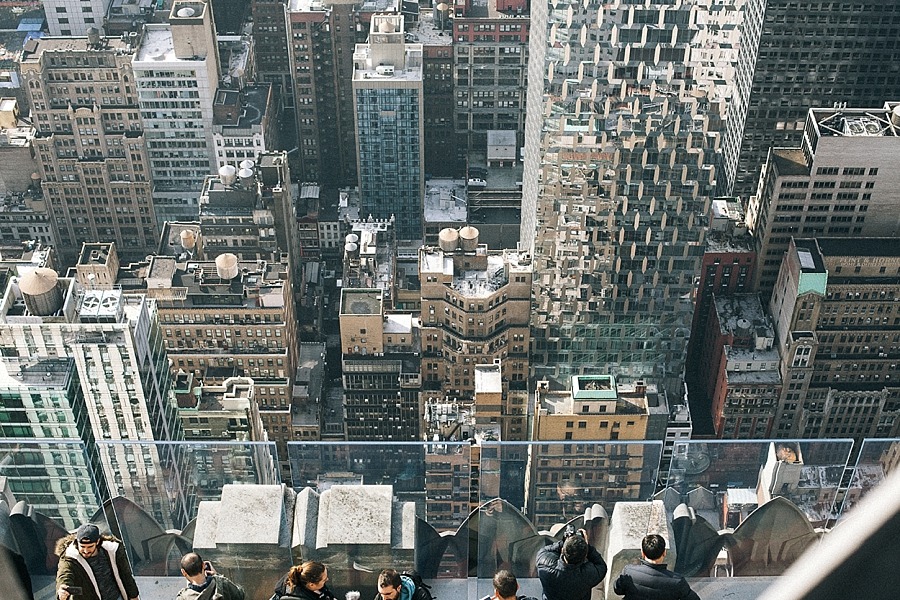 New york city nyc Top of the rock Rockefeller center 