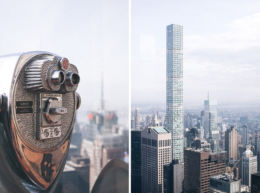 New york city nyc Top of the rock Rockefeller center 