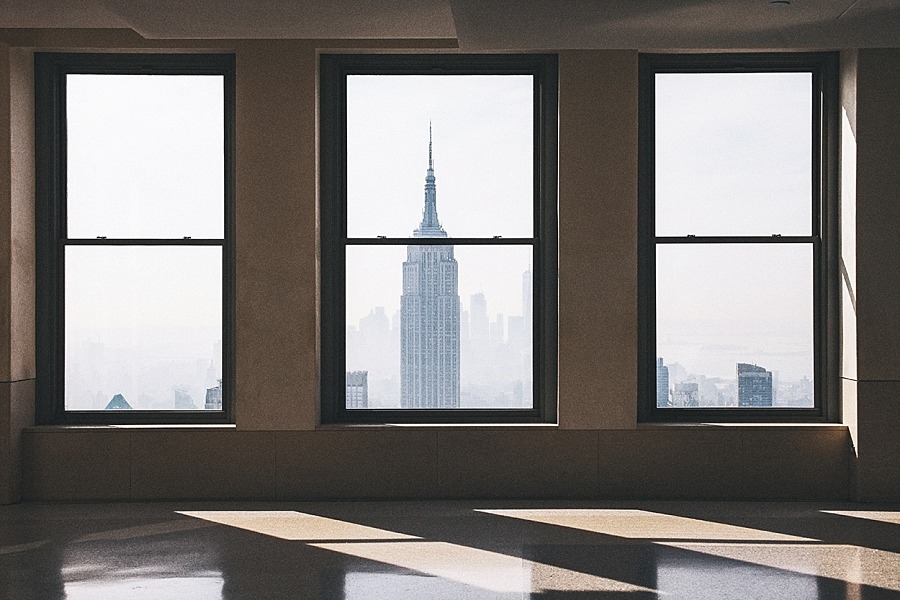 New york city nyc Top of the rock Rockefeller center 