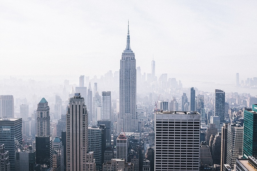 New york city nyc Top of the rock Rockefeller center 