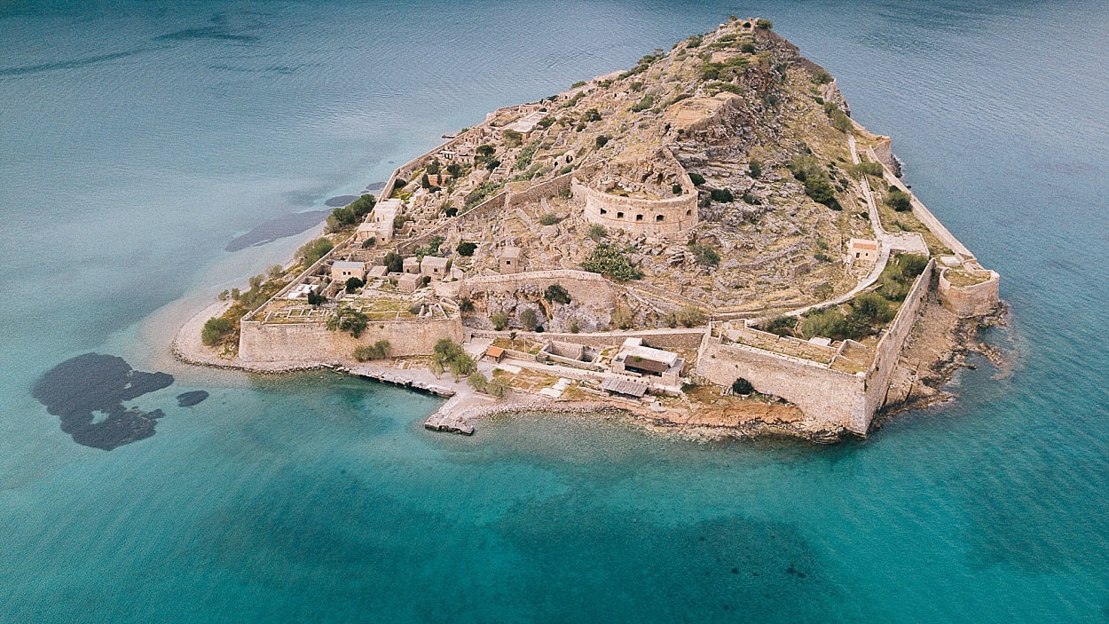 Spinalonga Crète