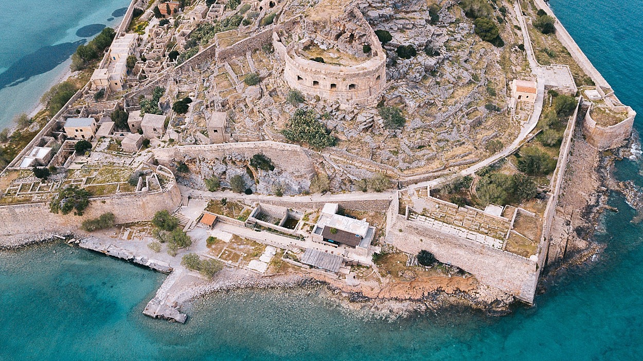 Spinalonga Crète