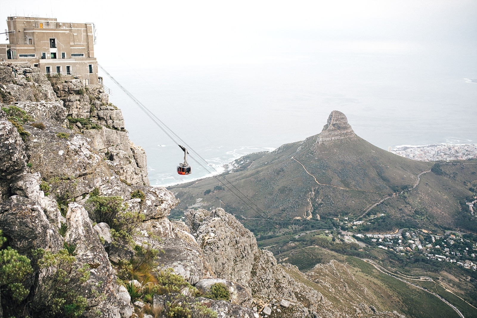 Cape town afrique du sud table mountain