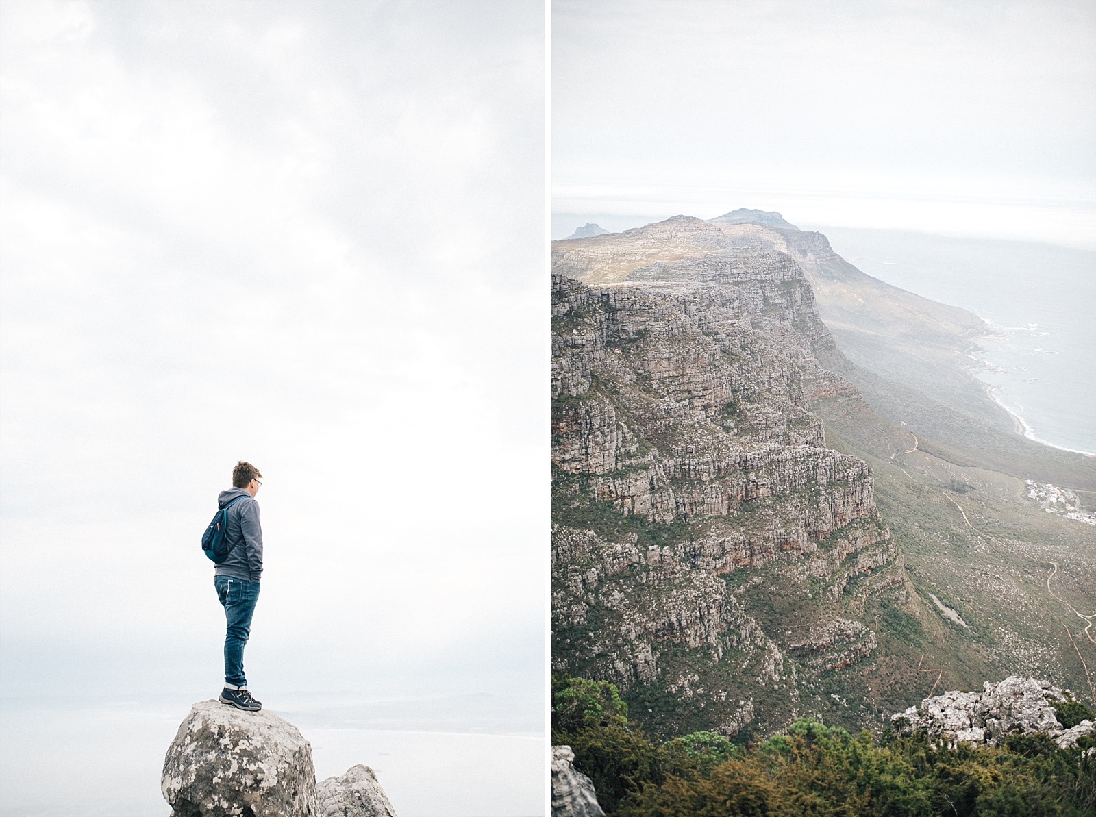 Cape town afrique du sud table mountain