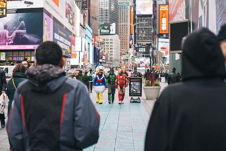 New york city nyc time square