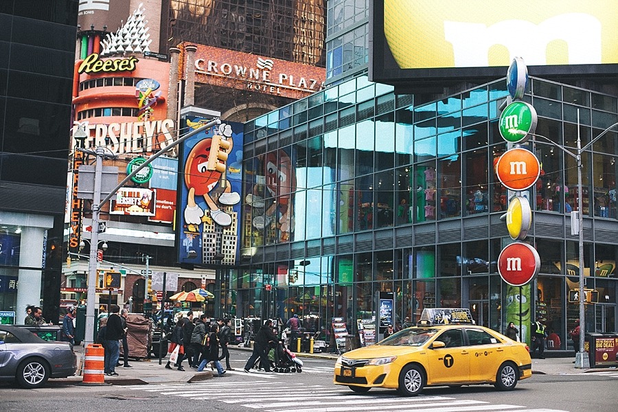 New york city nyc time square