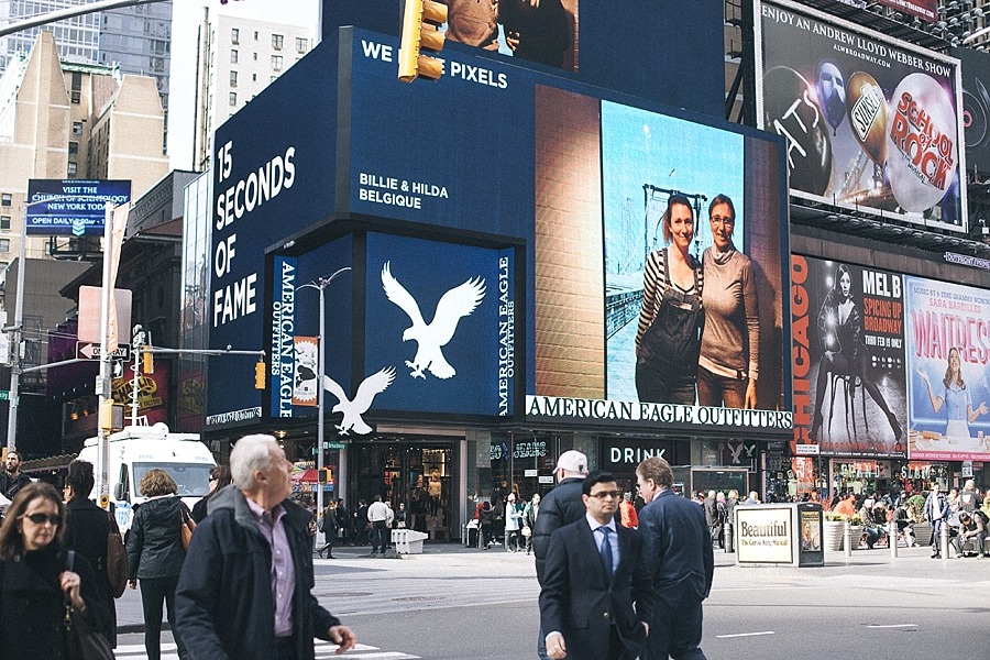 New york city nyc time square