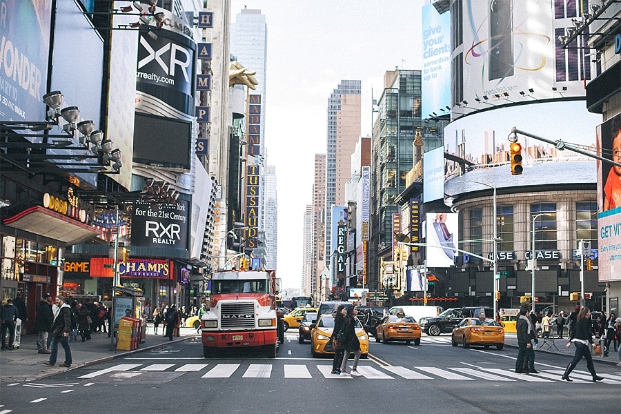 New york city nyc time square