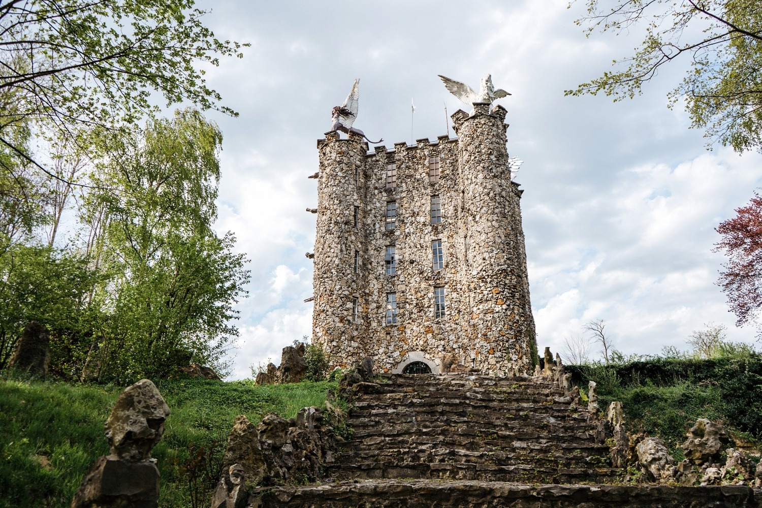 tour d'eben-ezer vallée du geer insolite randonnée Belgique Province Liège