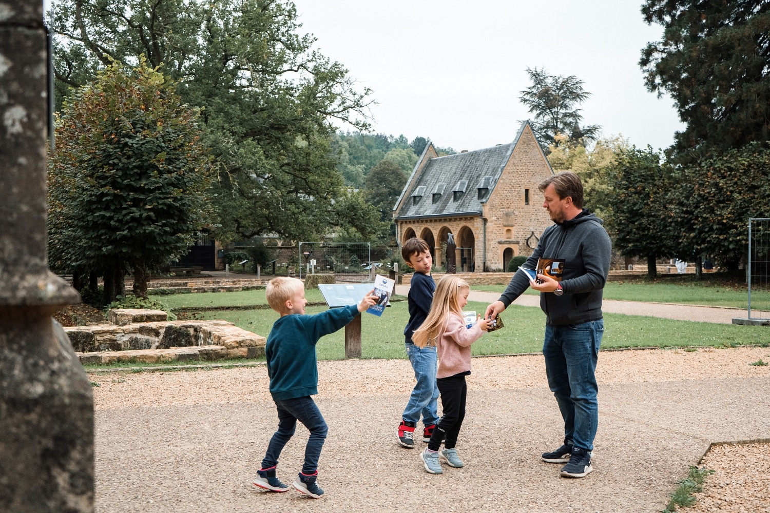 Abbaye Notre-Dame d'Orval Gaume Virton famille Wallonie Belgique brasserie bière trappiste 