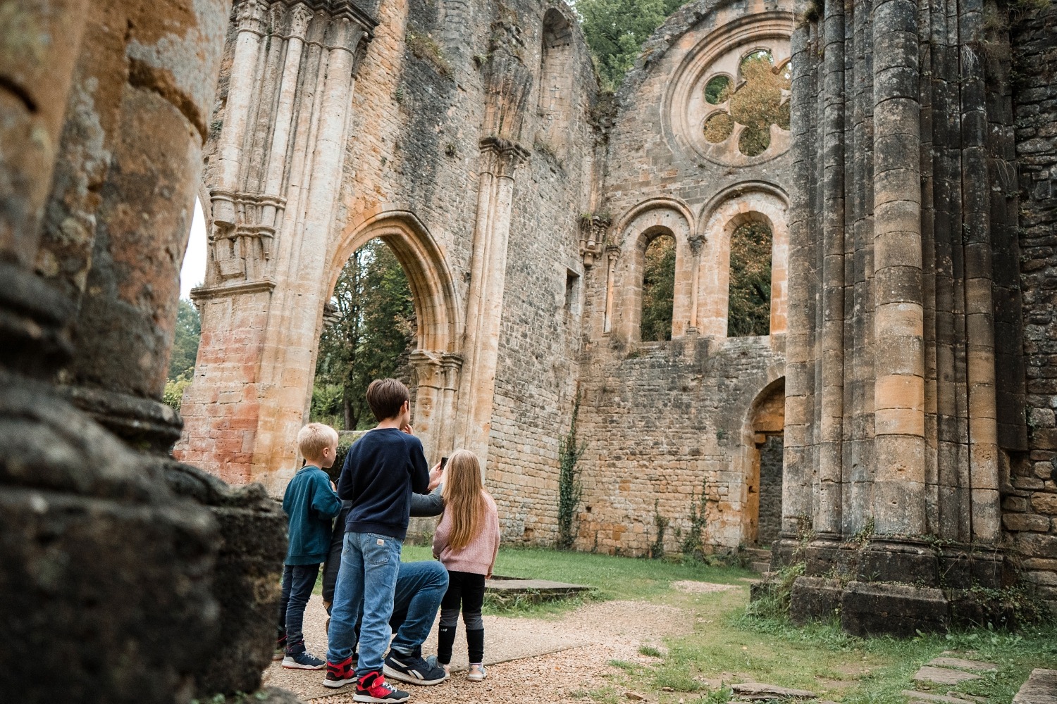 Abbaye Notre-Dame d'Orval Gaume Virton famille Wallonie Belgique brasserie bière trappiste 