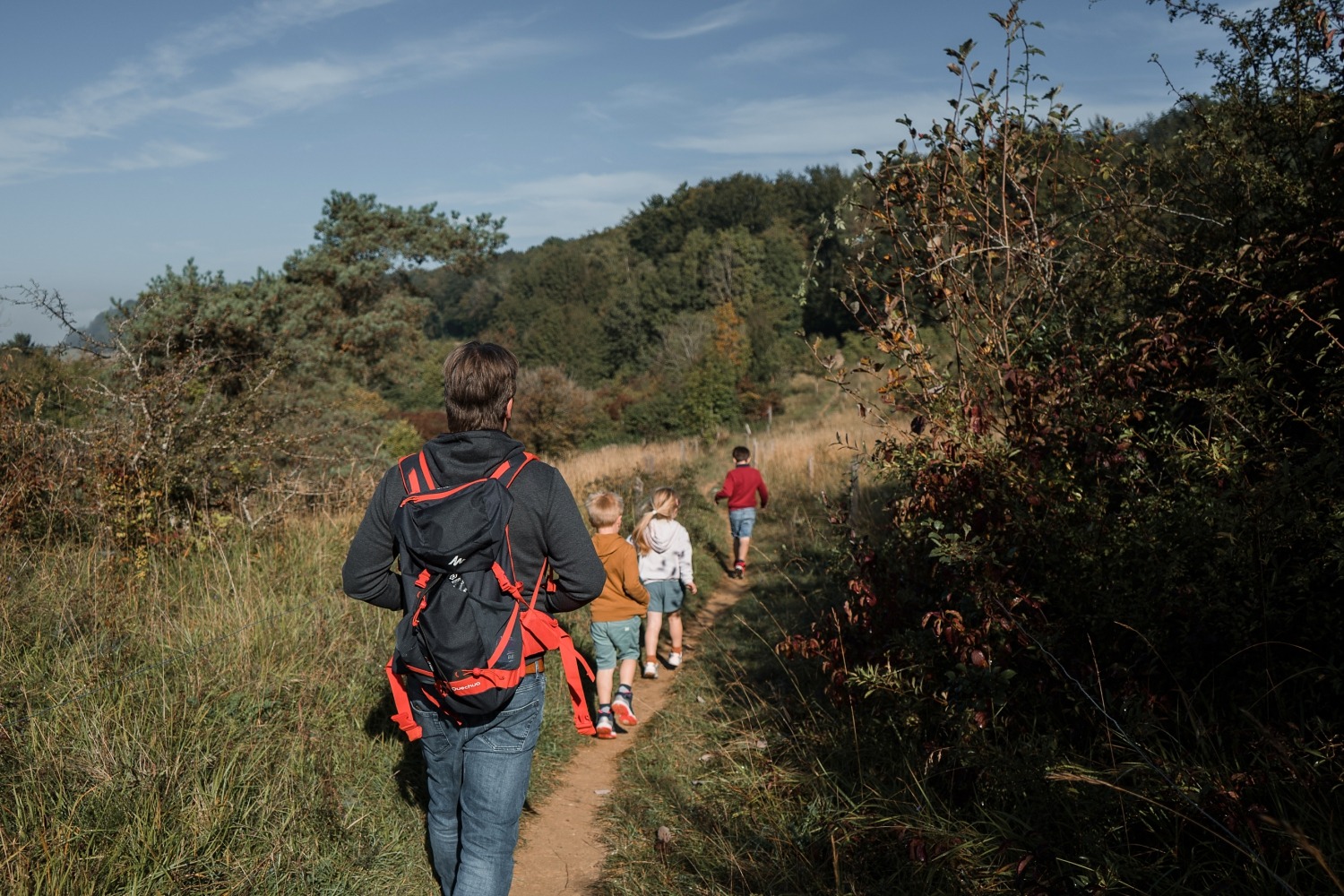 Réserve naturelle Rayond mayne Gaume Torgny promenade Belgique Province Luxembourg 