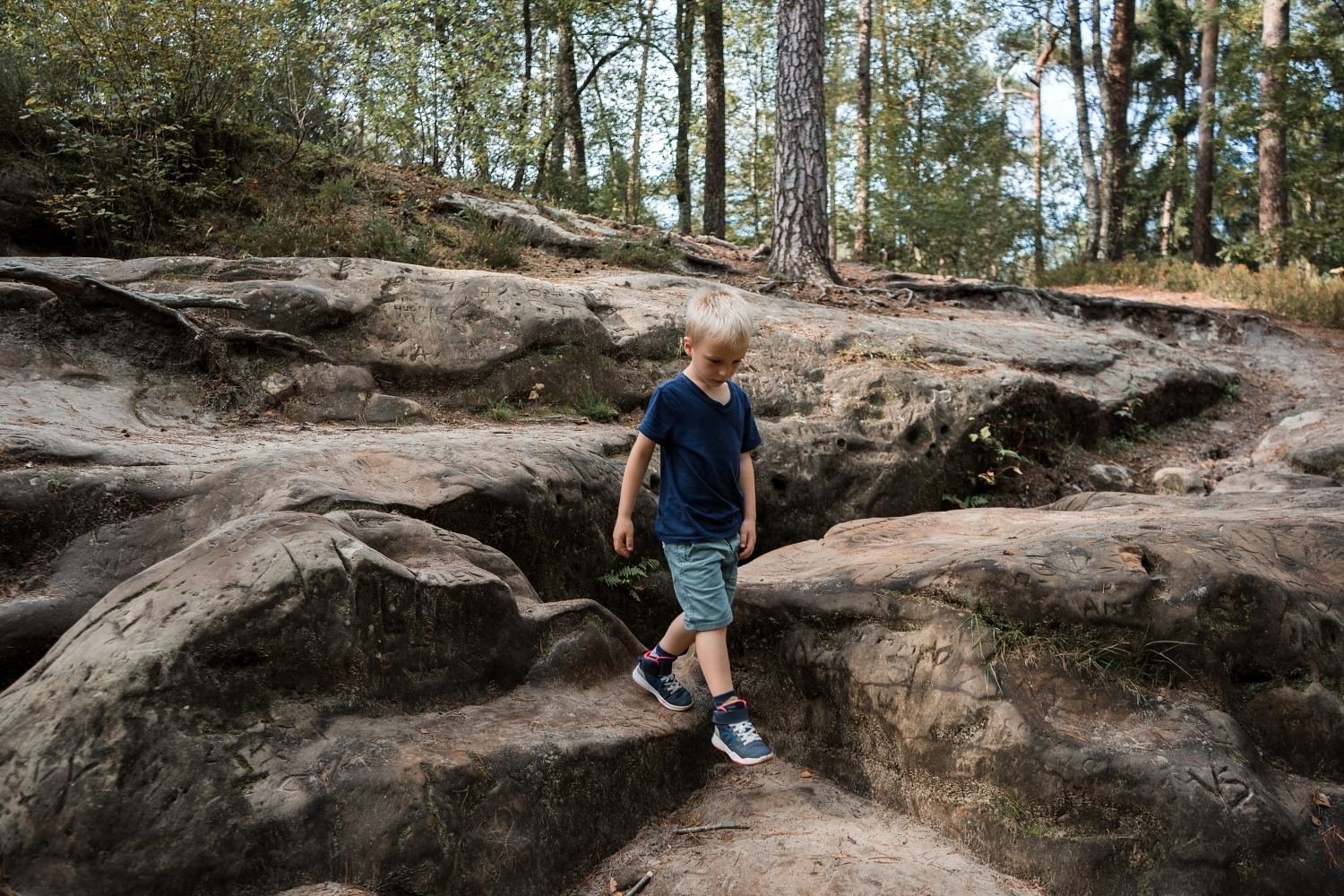 Le trou des fées Virton Gaume Wallonie Belgique promenade famille insolite forêt province luxembourg 