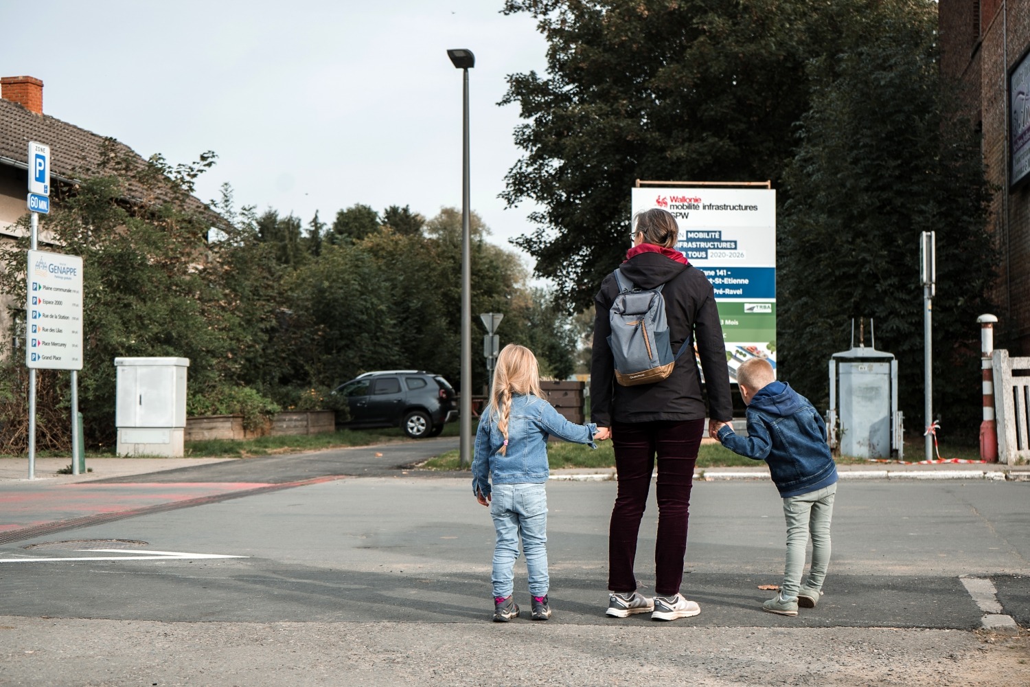 Genappe Wallonie promenade en famille ravel Belgique 