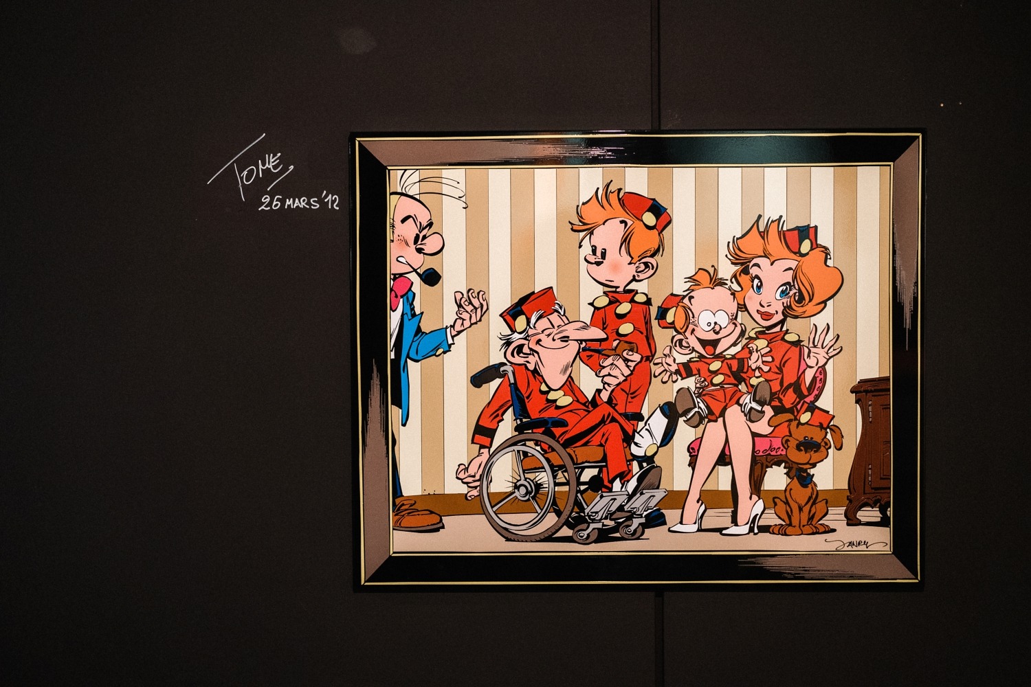 MOOF museum brussels Bruxelles BD tintin spirou schtroumpf Belgique 