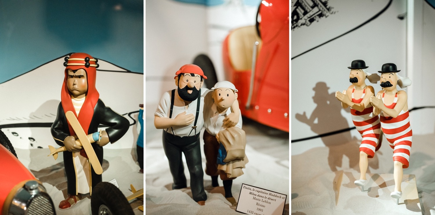 MOOF museum brussels Bruxelles BD tintin spirou schtroumpf Belgique 