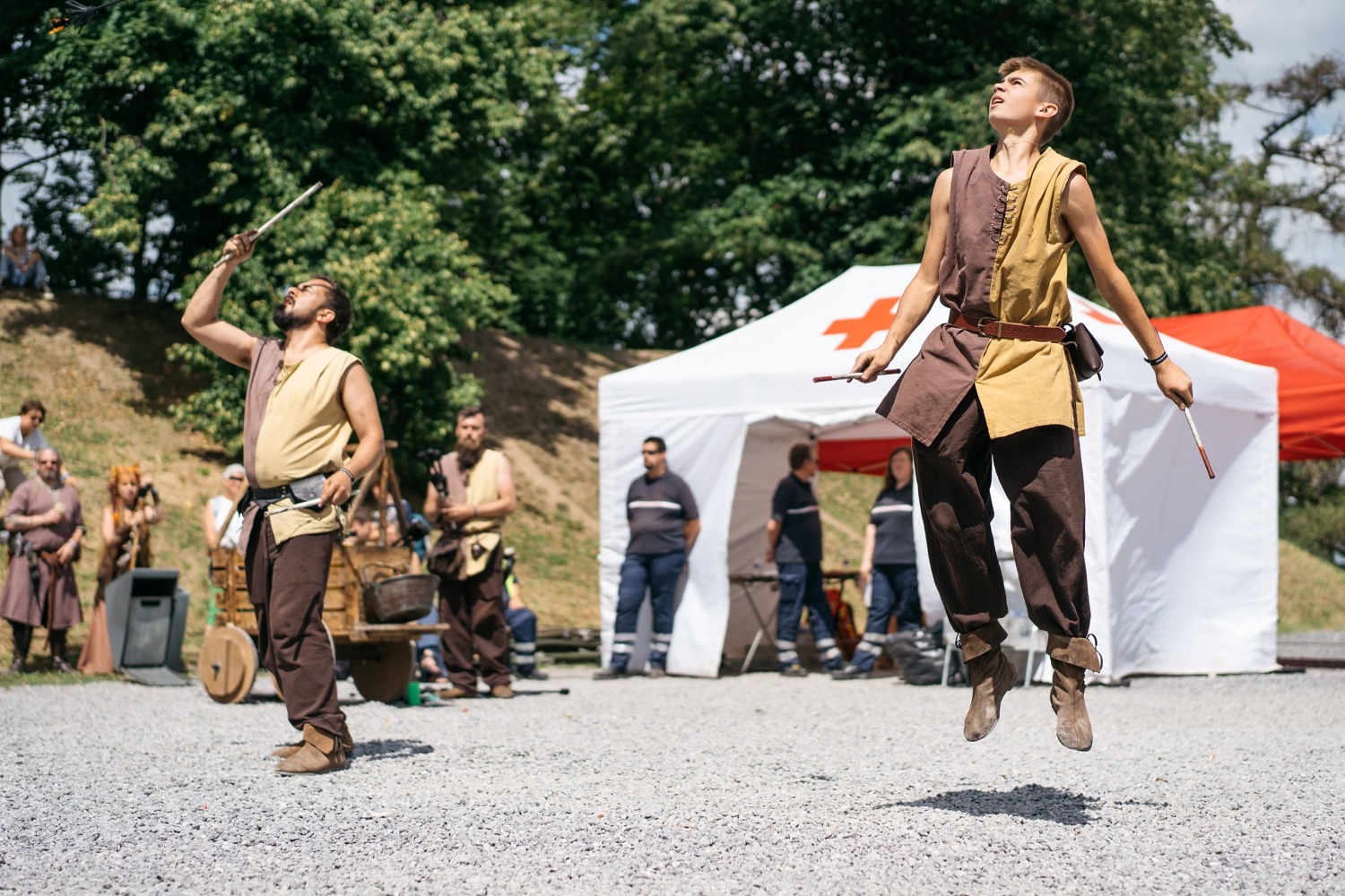 les Médiévales citadelle de namur Belgique foire médiévale moyen âge reconstitution 