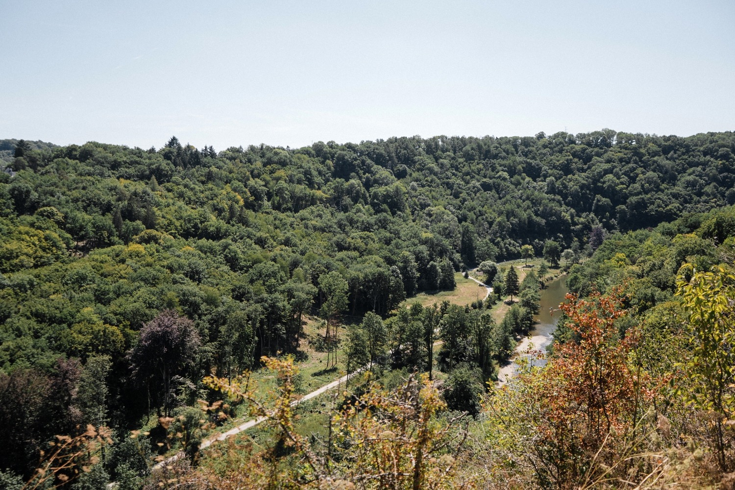 Parc du Furfooz réserve naturelle Dinant randonnée Province de Namur 