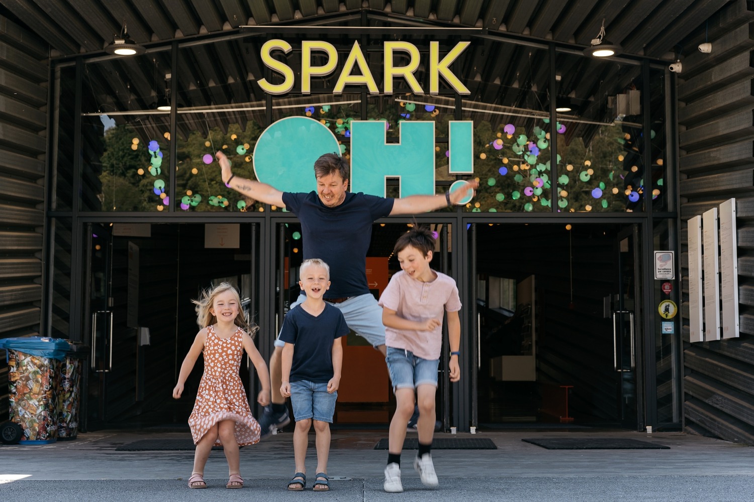 Spark oh parc aventure scientifique pass mons excursion en famille Belgique