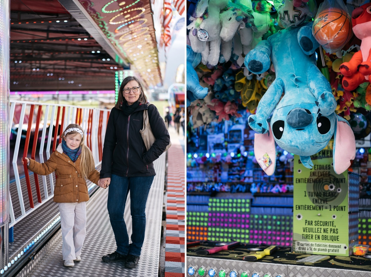 Foire de Charleroi Gosselies Fête foraine Hainaut sortie famille vacances pâques Belgique 