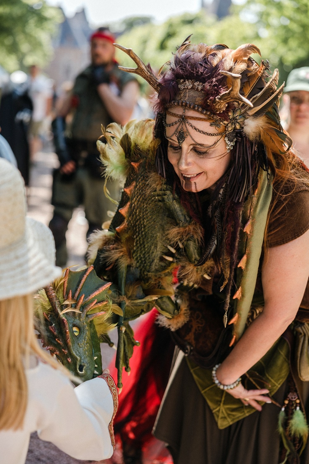 Dragonia festival médiéval fantastique Belgique Wallonie féérique dragon spectacle Ham-sur-Heure château évènement en famille