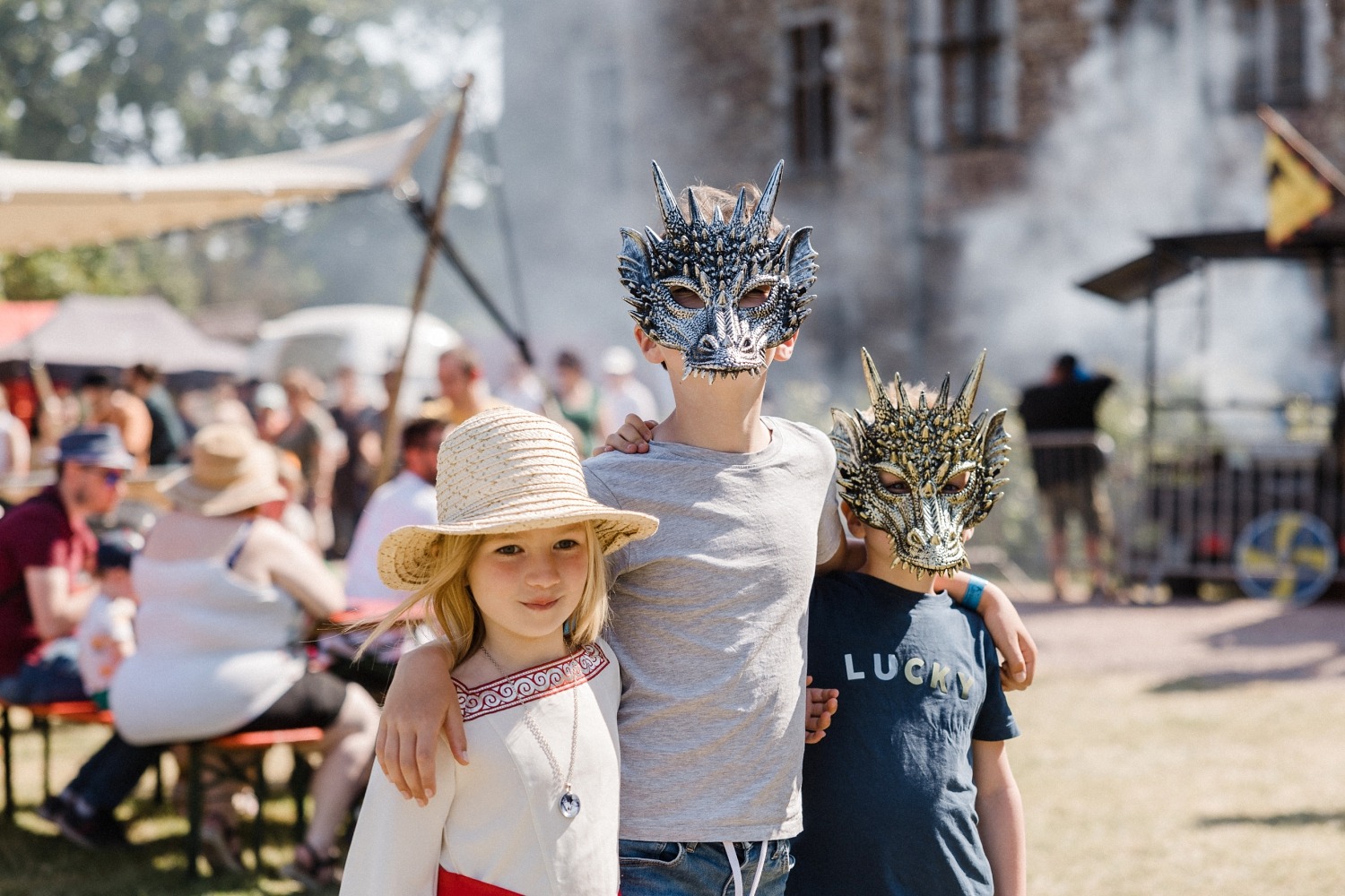 Dragonia festival médiéval fantastique Belgique Wallonie féérique dragon spectacle Ham-sur-Heure château évènement en famille